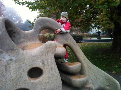 "Tufsen" i Lunds stadspark. Foto Charlotte Pehrson 2012