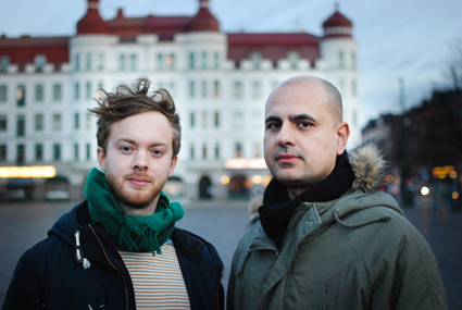 Peter Sporremark och Ezzeddine Zein Foto: Charlotte Pehrson