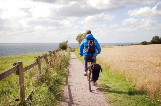 Bästa sättet att ta sig runt Ven är på cykel. Hyr på plats eller ta med din egen. Foto: Charlotte Pehrson